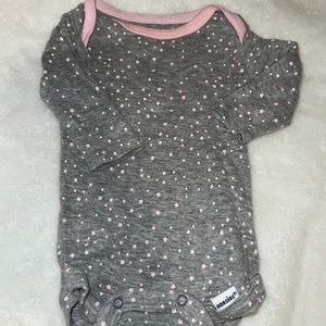 Pink stars Onesie 0-3m